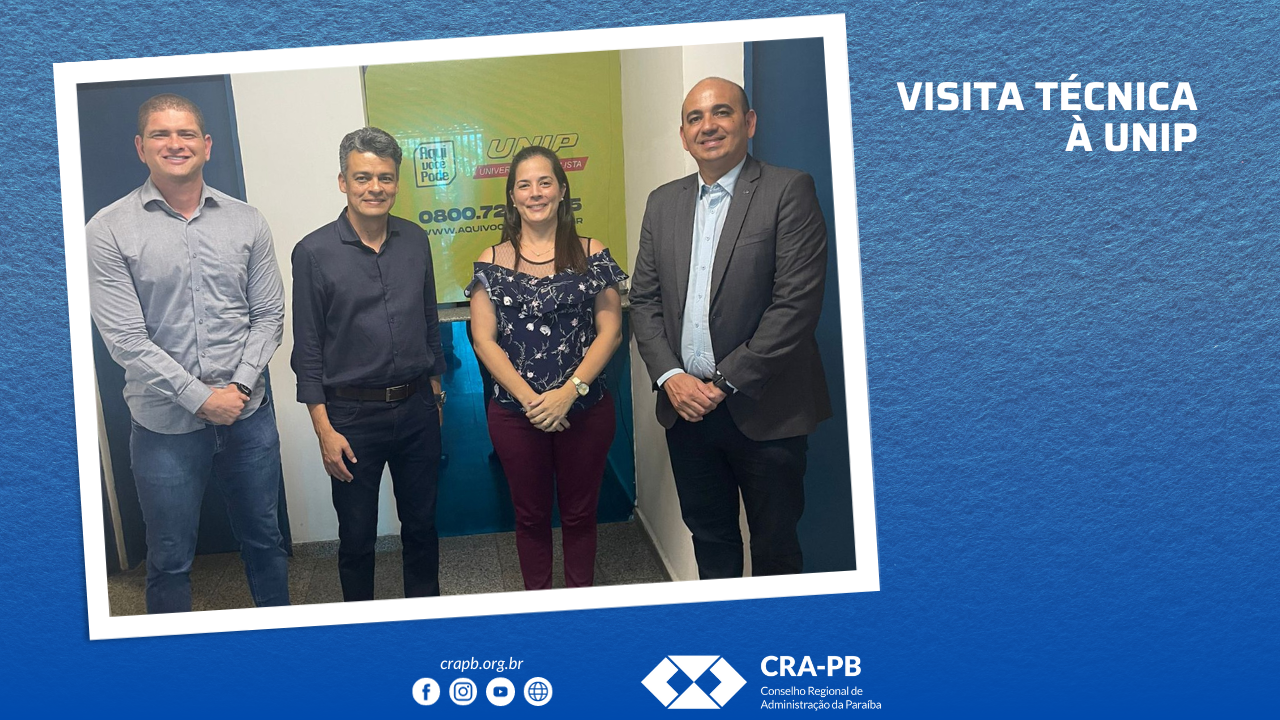Leia mais sobre o artigo Visita Técnica do CRA-PB à UNIP de Campina Grande