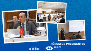 Leia mais sobre o artigo CRA-PB compartilha resultados positivos da Gestão em 2023 durante último Fórum de Presidentes